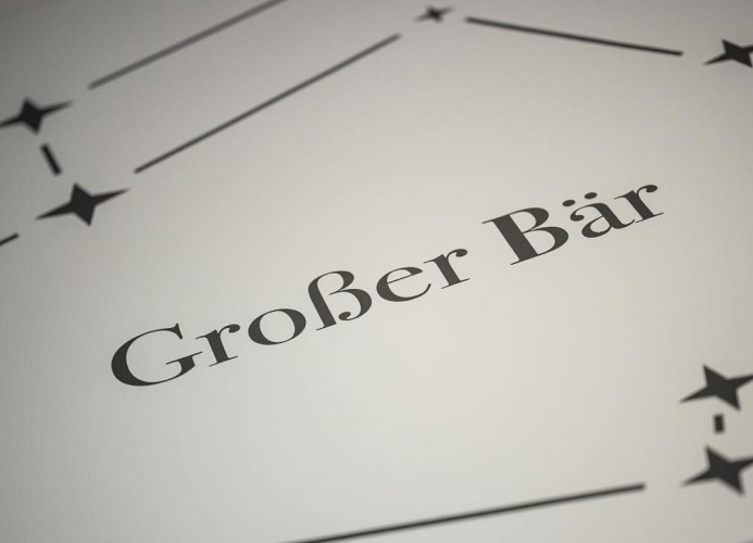 Sternenhimmel - Ferienwohnung 'Großer Bär' in Oberammergau