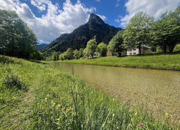Bergufer Doppelzimmer in Oberammergau