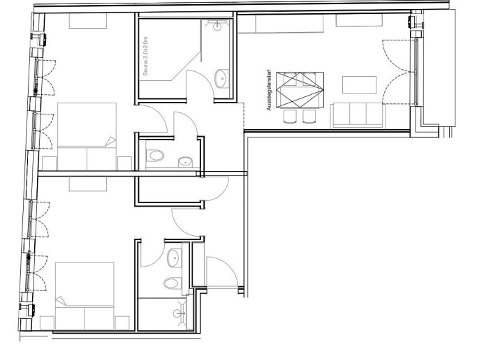 Sternenhimmel - Ferienwohnung 'Herkules' in Oberammergau