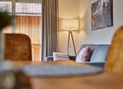 Wohnzimmer mit Schlafsofa