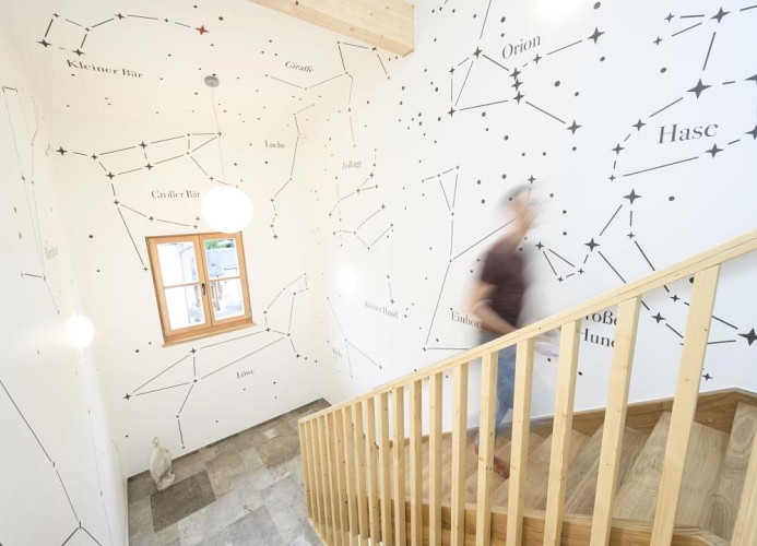 Sternenhimmel - Ferienwohnung 'Orion' in Oberammergau