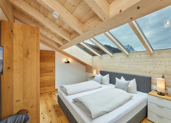 Schlafzimmer mit Sternenblick