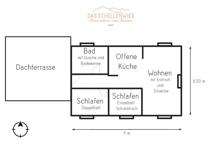 Ferienwohnung DAS SCHELLENWIES***** in Murnau