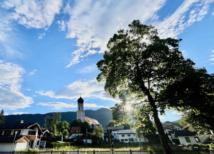 Bergufer - Erdgeschoß in Oberammergau