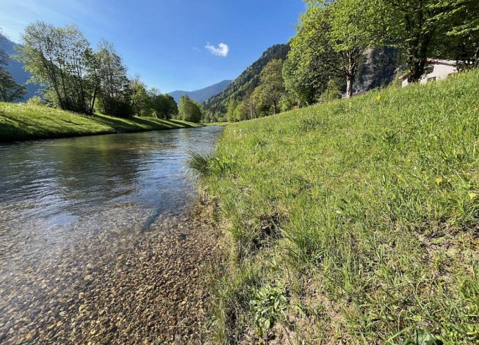 Ferienwohnung Bergufer - Erdgeschoß in Oberammergau